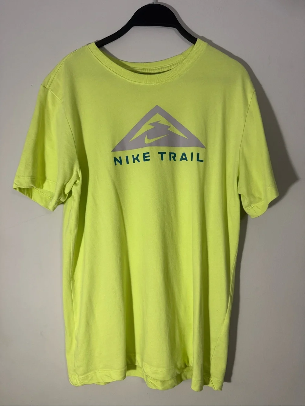 Nike Neon Yellow Trail Logo Tee
